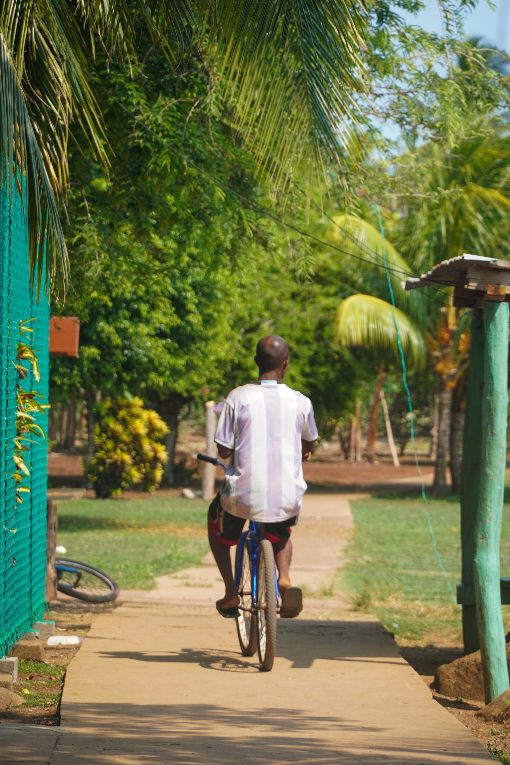 Little Corn Island village