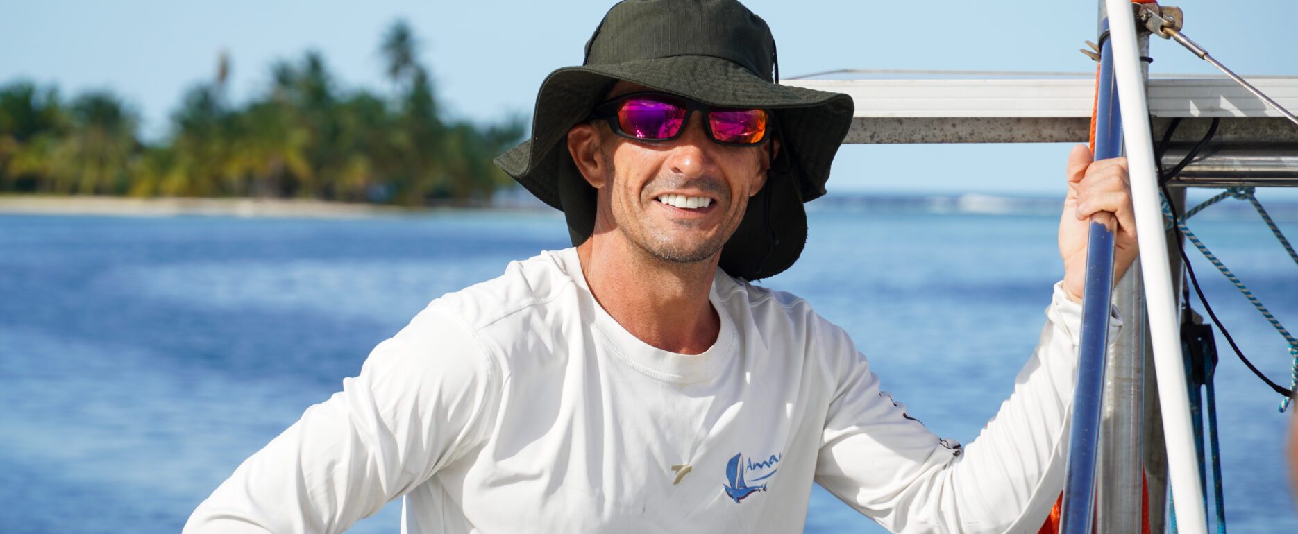 San Blas Island Sailboat