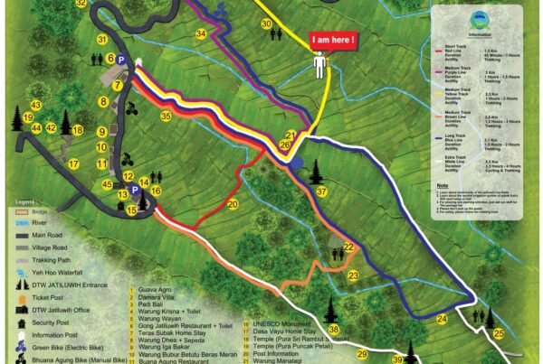 Map de Jatiluwih