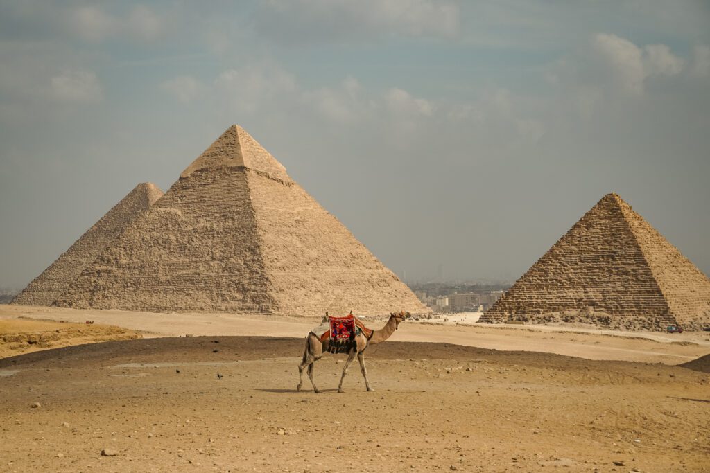 Pyramides de Gizeh Egypte
