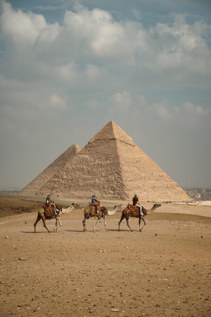 Pyramides de Gizeh Egypte