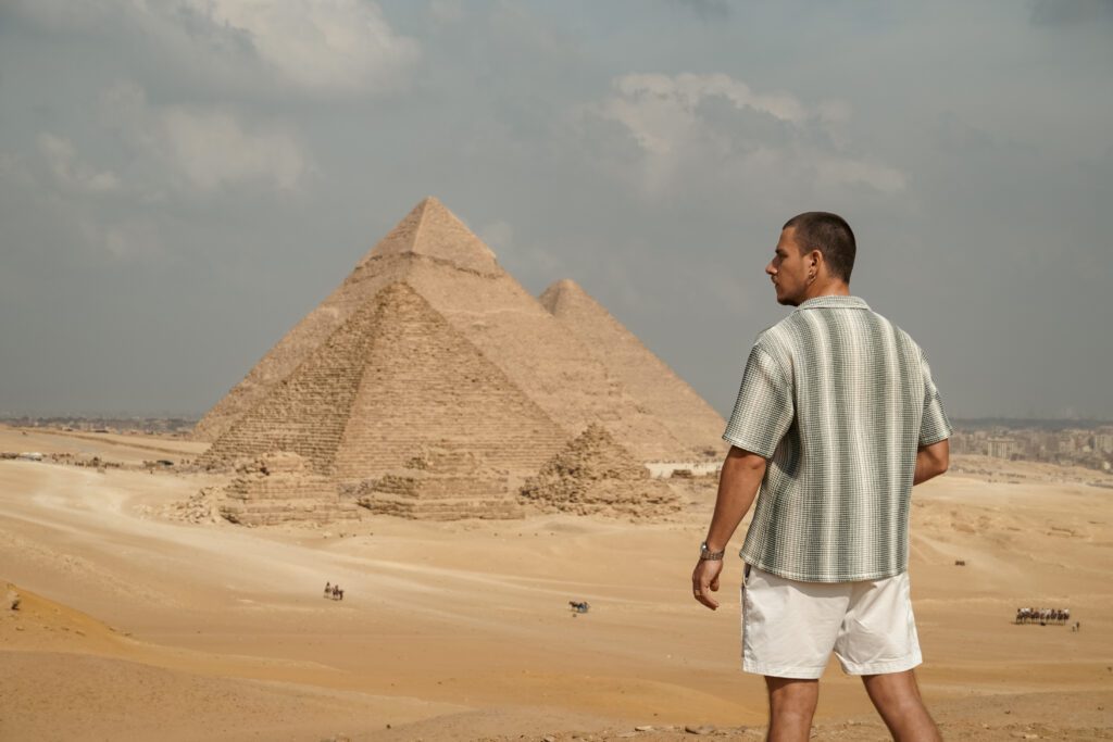Pyramides de Gizeh Egypte