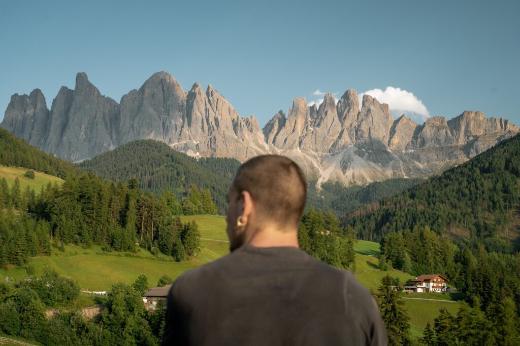 Van Val di Funes Dolomites Italie