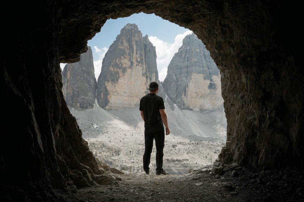 Van Tre Cime di Lavaredo Dolomites Italie
