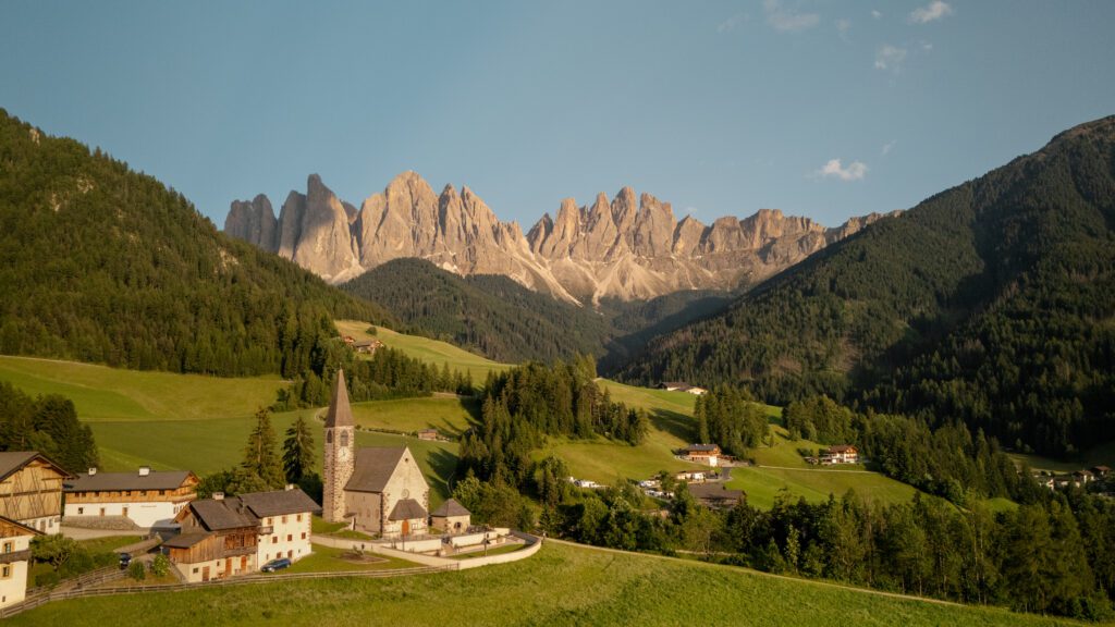Val di Funes Italie Dolomites Santa Magdalena