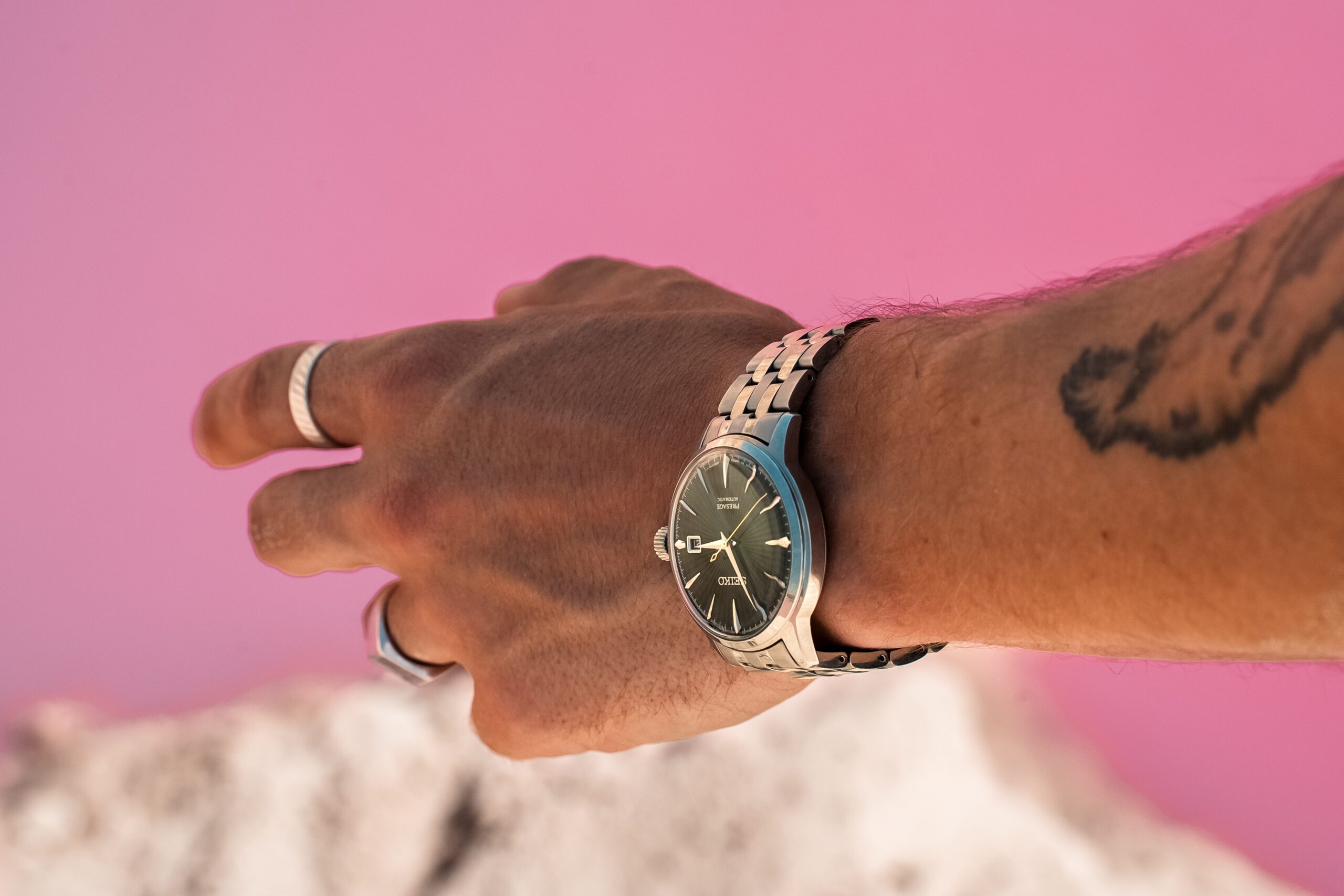 Mer morte lac rose Jordanie