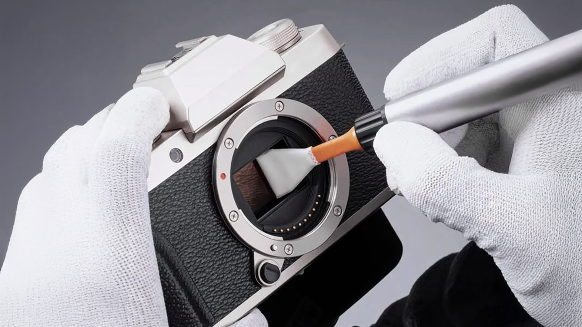 Nettoyer sa caméra Ecouvillon de capteur